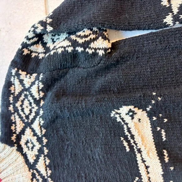 Vintage Hand Knit Ralph Lauren Sailing Yacht Canoe Knit Sweater Lodge Womens - Picture 7 of 12